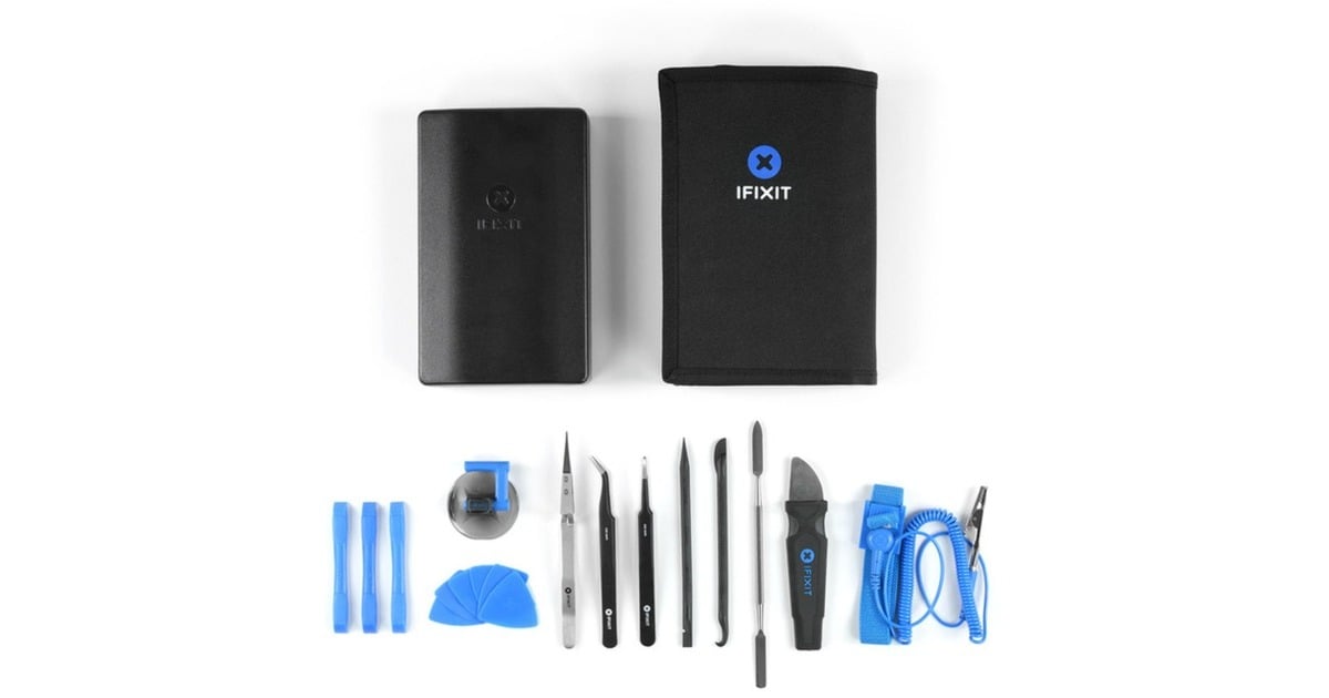 iFixitPro Tech Toolkit gereedschapsset  (Zwart/blauw)