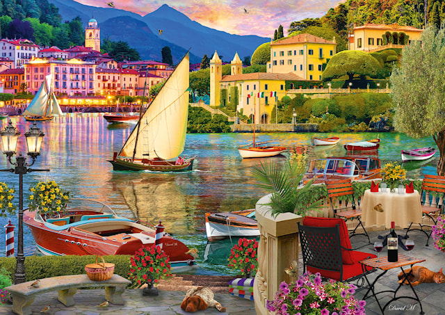 Italian Fresco Puslespill 500 brikker Schmidt