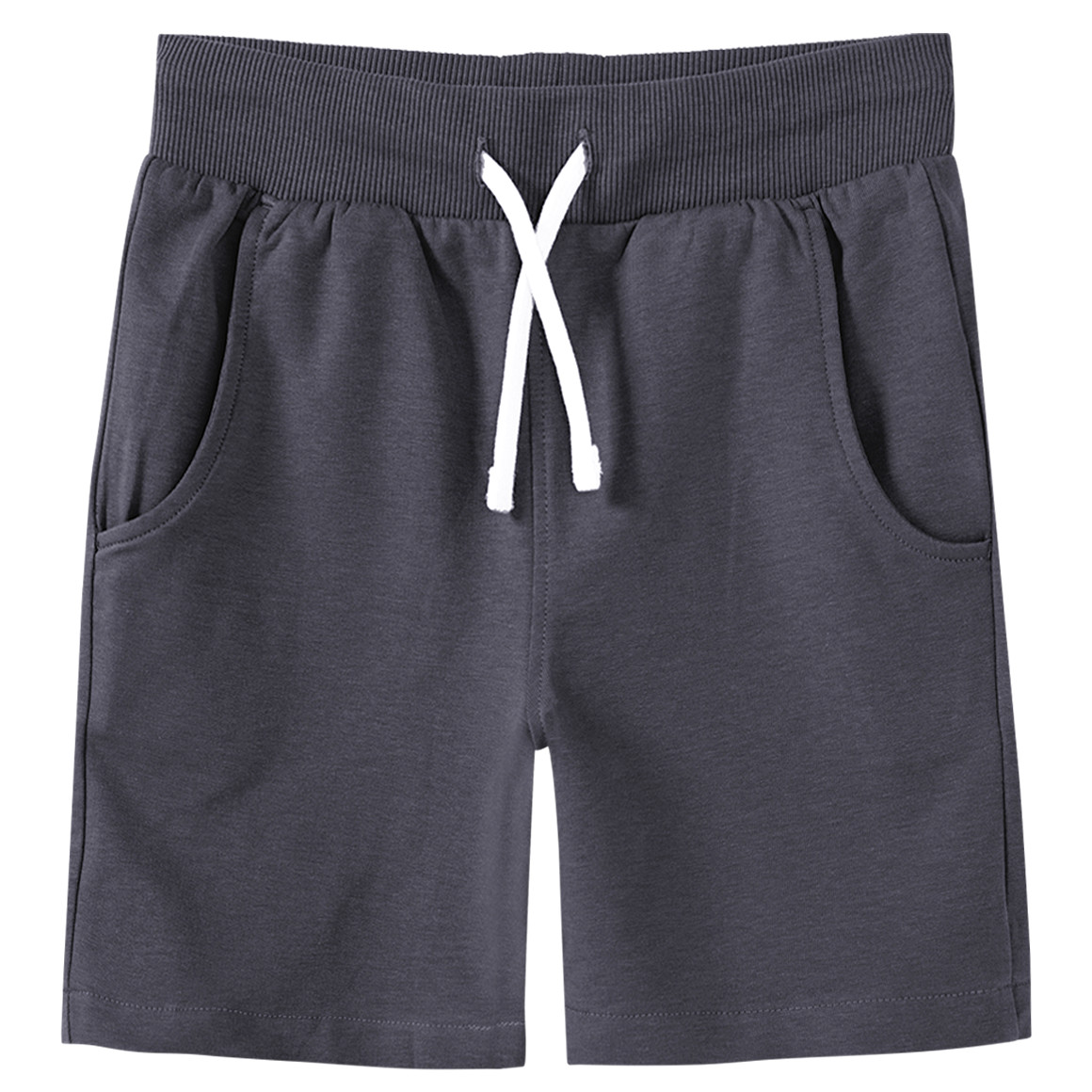 Famy 2 Baby Joggingshorts im Set grün / dunkelgrau