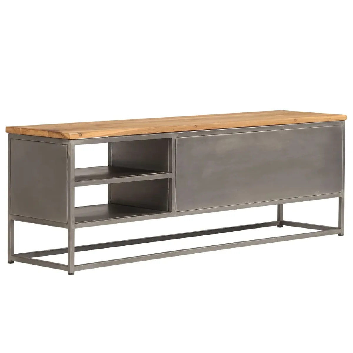 Helloshop26 Meuble TV - Teck Recyclé 120 cm