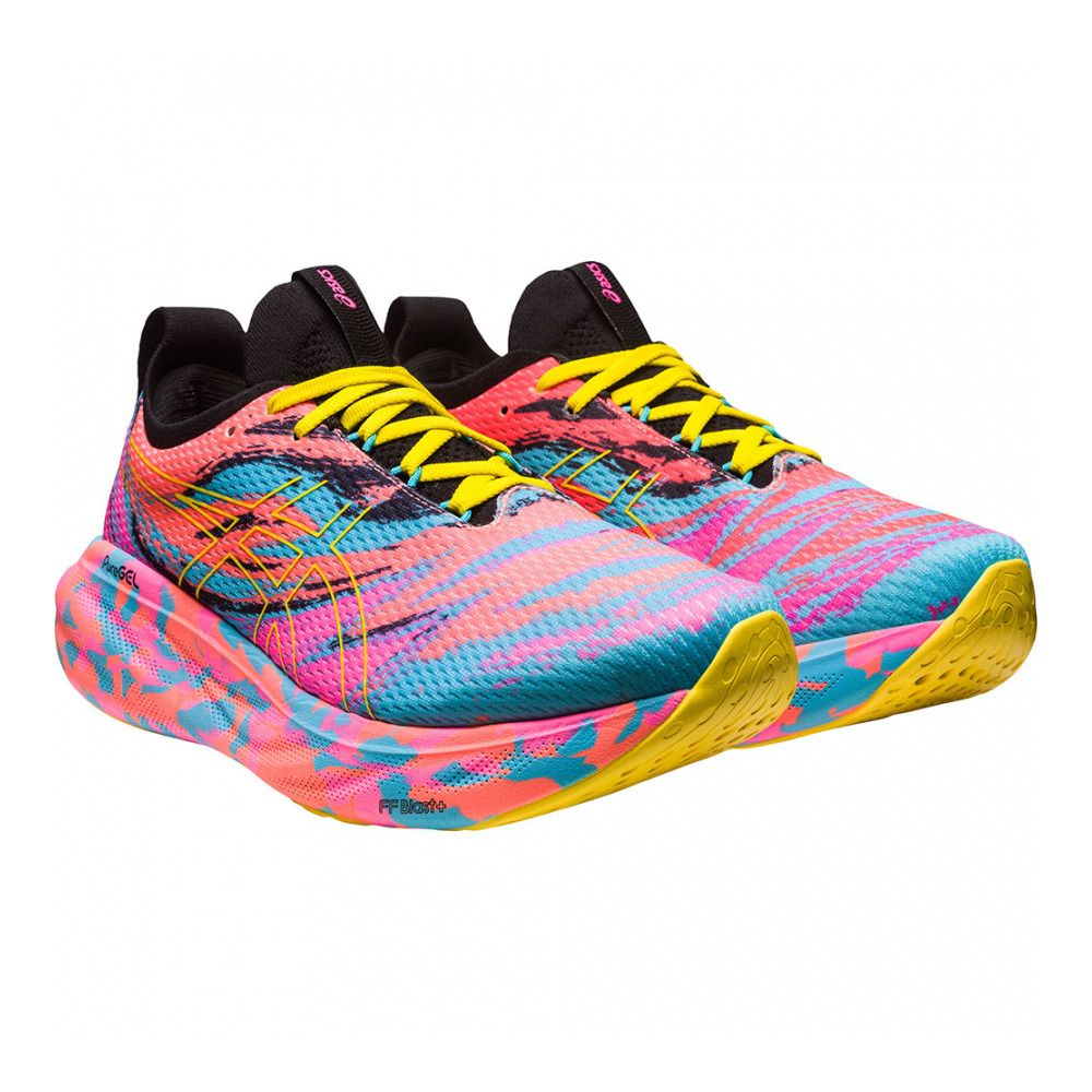 Asics GEL-NIMBUS 25 - Chaussures running Homme aquarium/vibrant yellow
