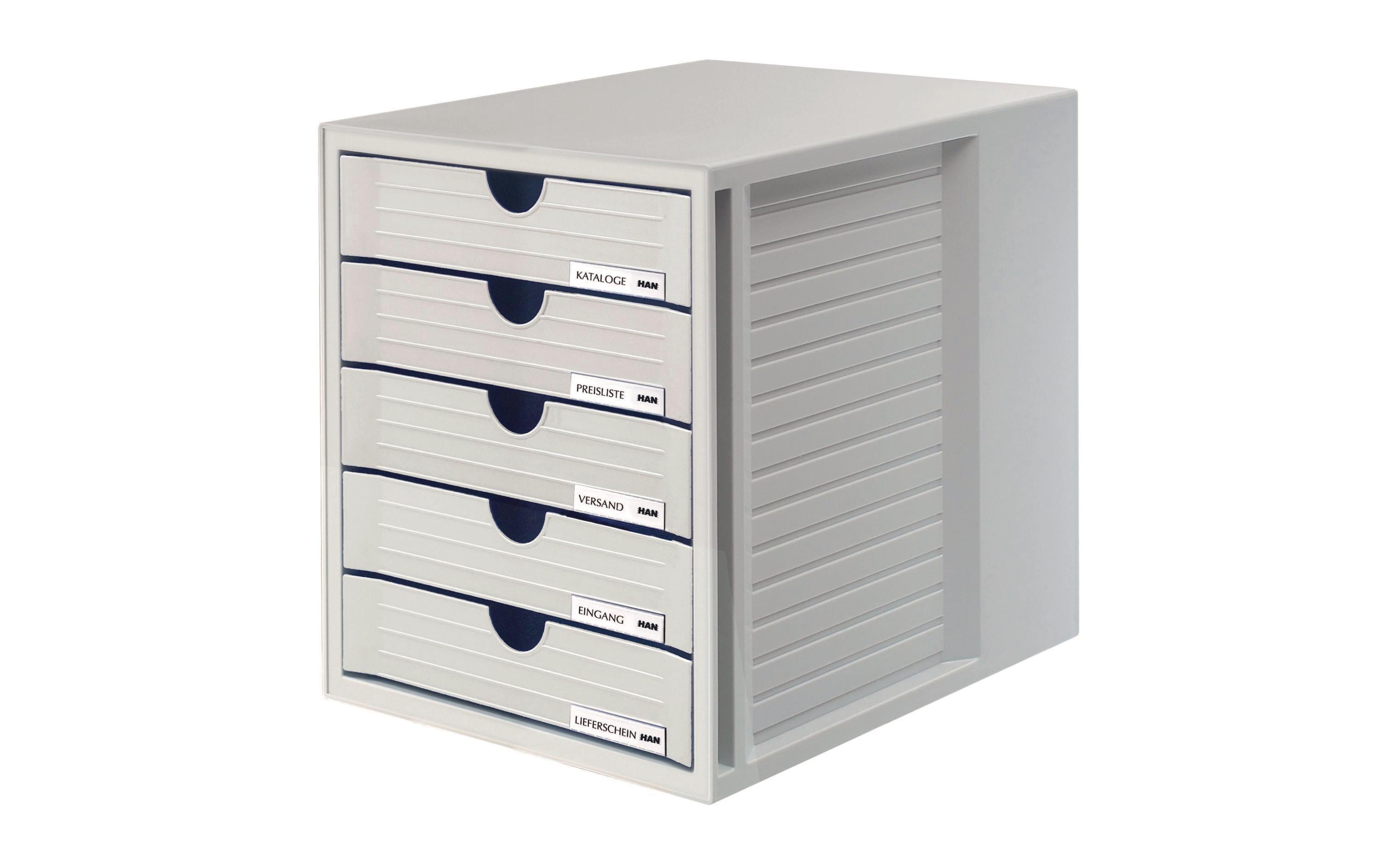 Schubladenbox SYSTEMBOX A4 GrauSchubladenbox