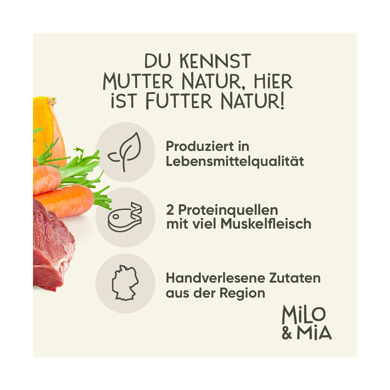 Milo & Mia Lachs & Kartoffel 6x400 g