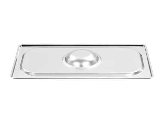 Prolenta Premium - Couvercles de plateau 4 pcs GN 1/3 Acier inoxydable