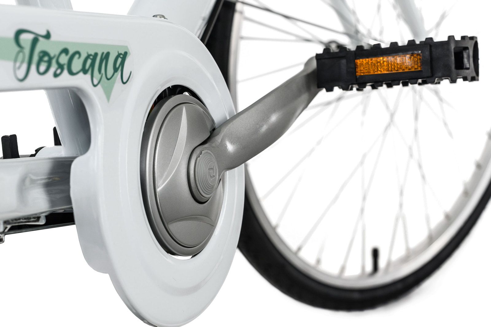 KS Cycling Damenfahrrad Toscana 26'' - weiß - 41 cm Rahmenhöhe