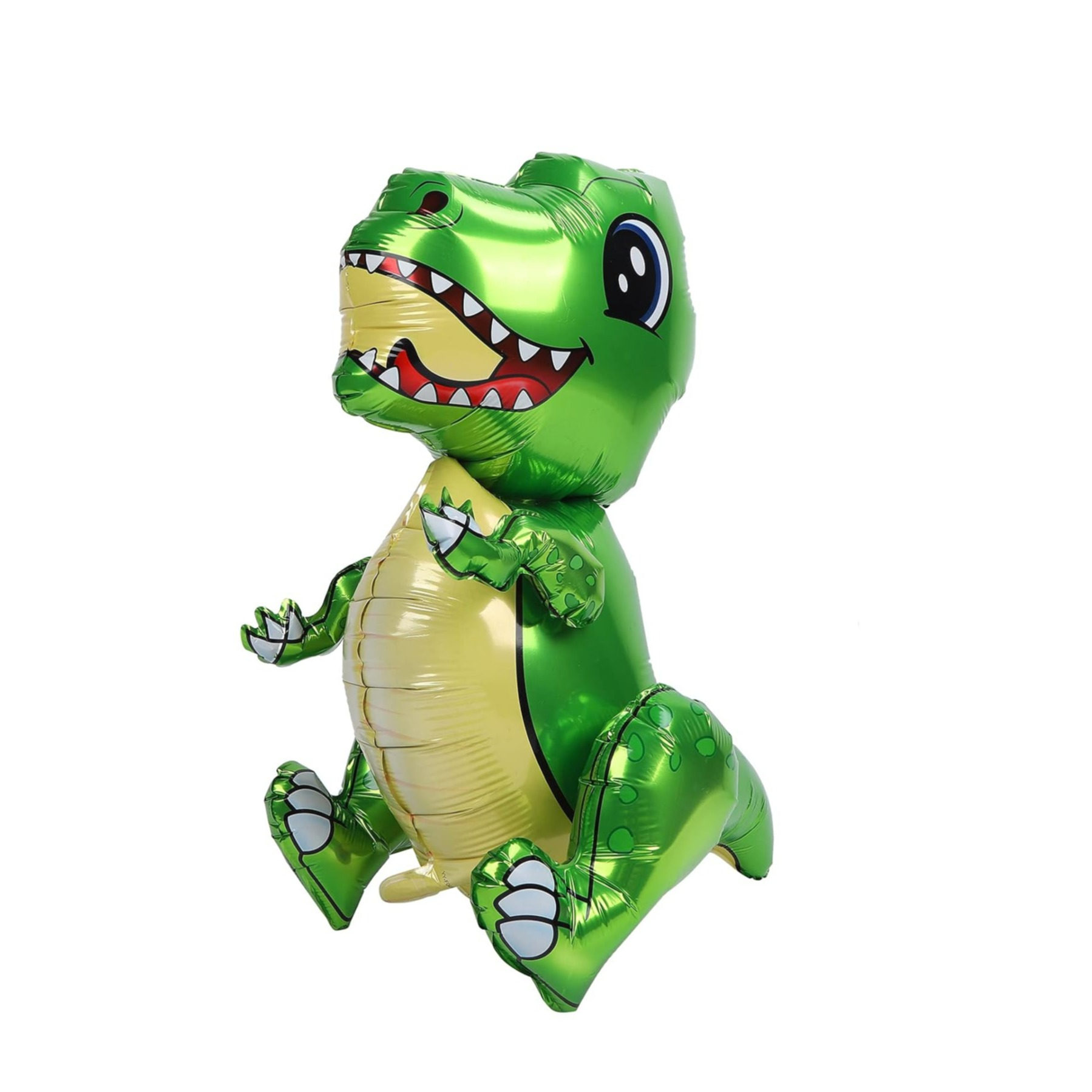 (80x45cm) Dinosaurier Kinder Folien Ballon Geburtstags Party Deko Luftballon - Grün