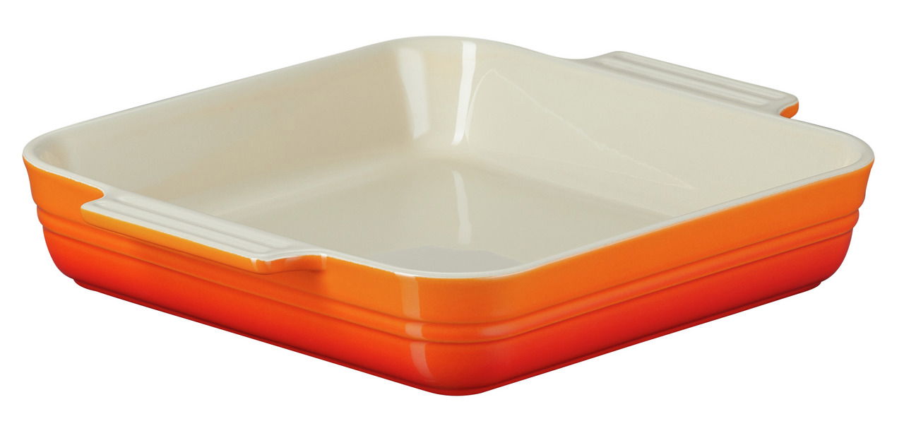 LE CREUSET Auflaufform 23cm Ofenrot SIGNATURE