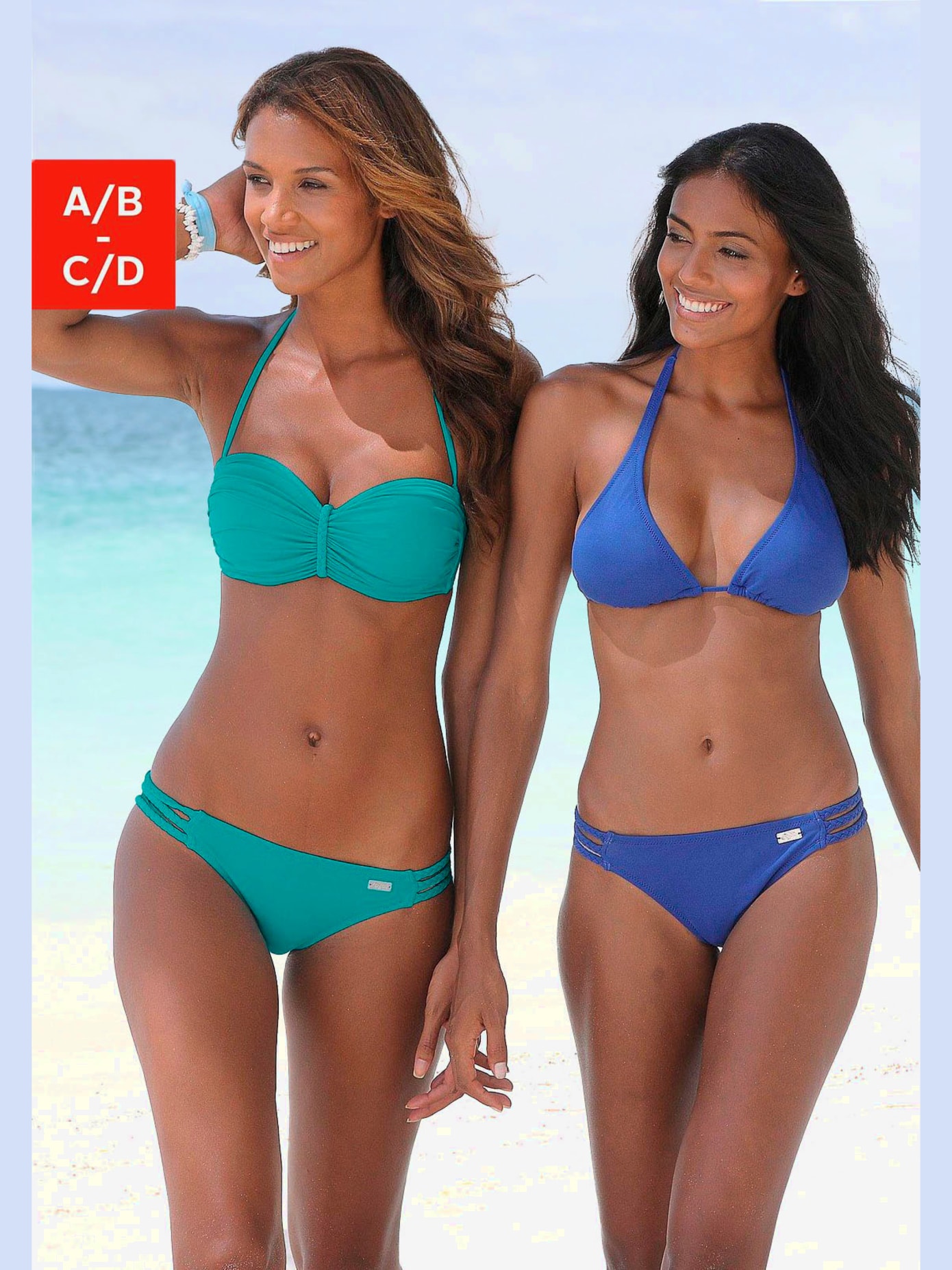 Haut de bikini triangle débardeur réglable