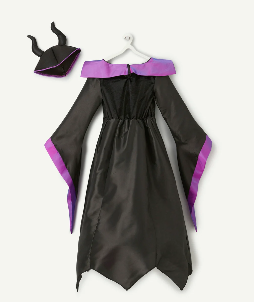 GREAT PRETENDERSDÉGUISEMENT MALÉFIQUE AVEC ROBE ET COIFFE