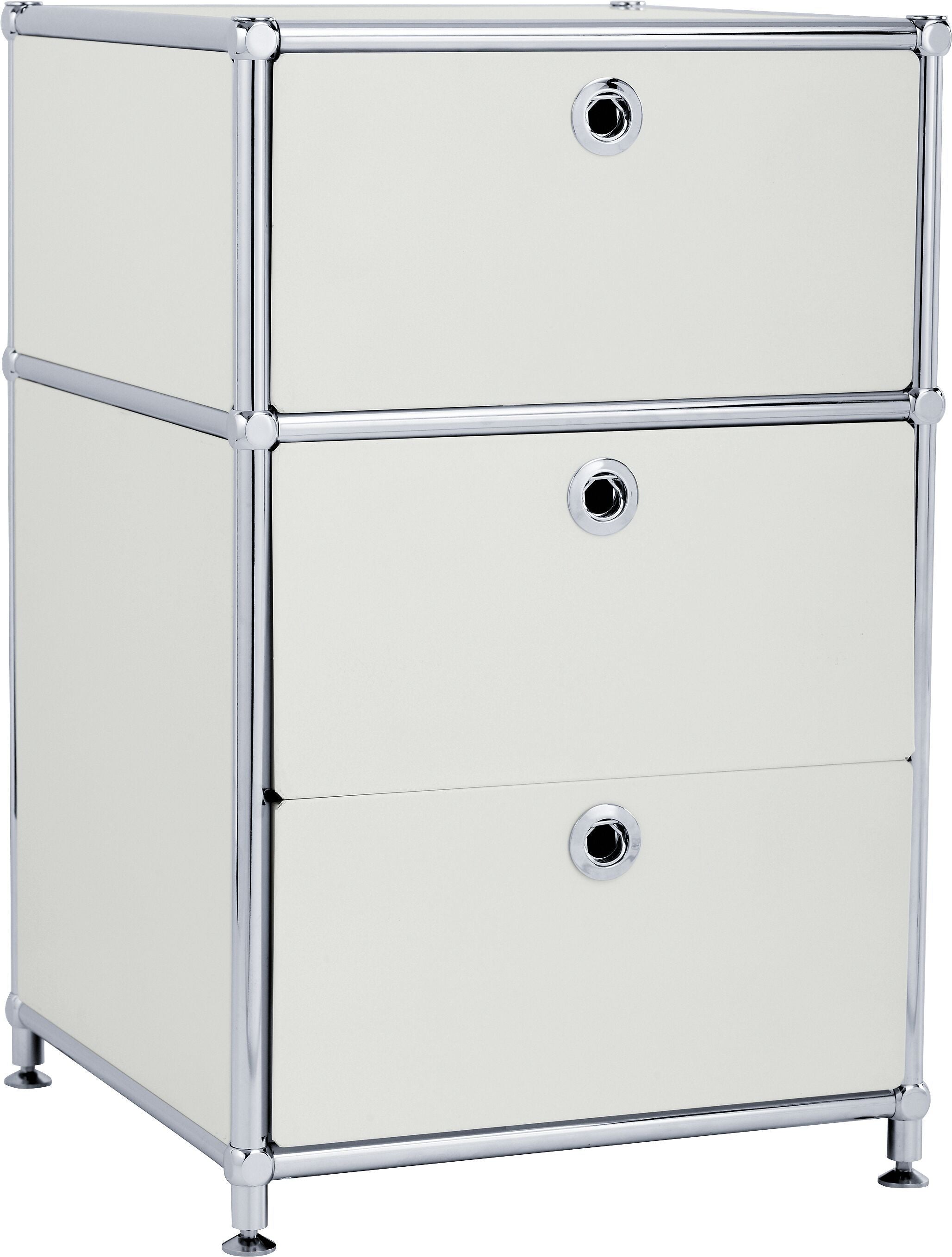 FLEXCUBE Korpus - Hellgrau / B: 40.0 cm x T: 40.0 cm x H: 62.5 cm