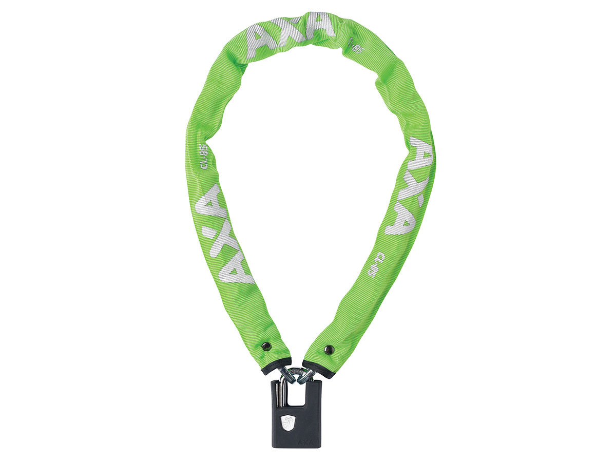 AXA Clinch 85cm ø6mm kettingslot - Green