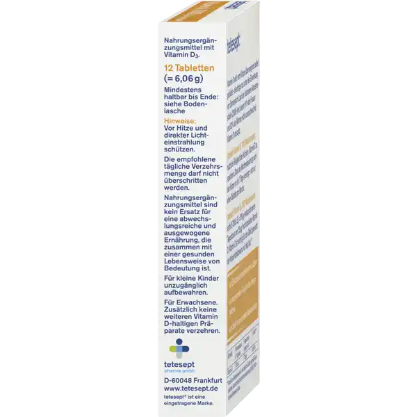 Vitamin D3 7000 Wochendepot Tabletten