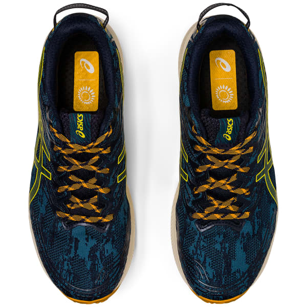 Chaussure trail ASICS FUJI LITE 3 INK TEAL/GOLDEN YELLOW