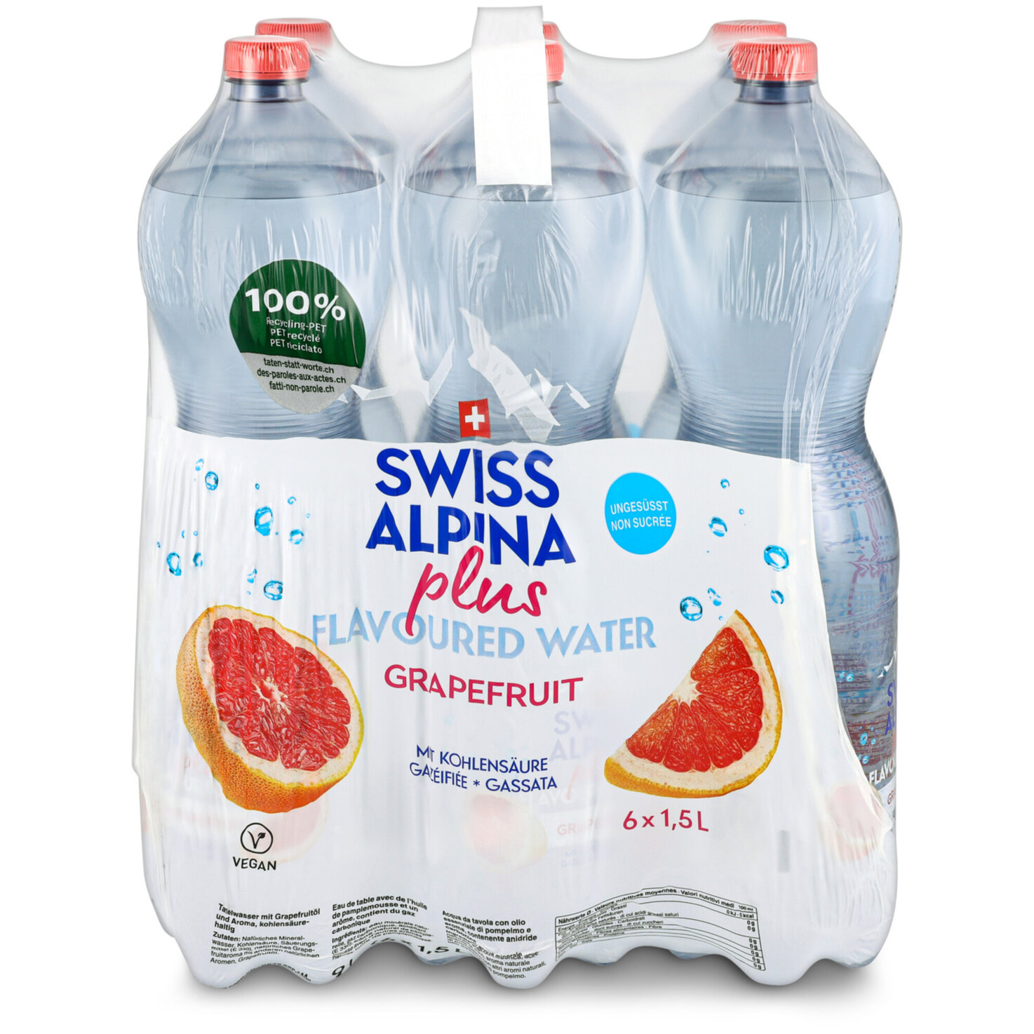 Swiss Alpina plus Grapefruit 6x1.5L