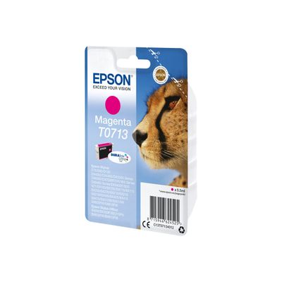 Epson T0713 Guépard - magenta - cartouche d'encre originale