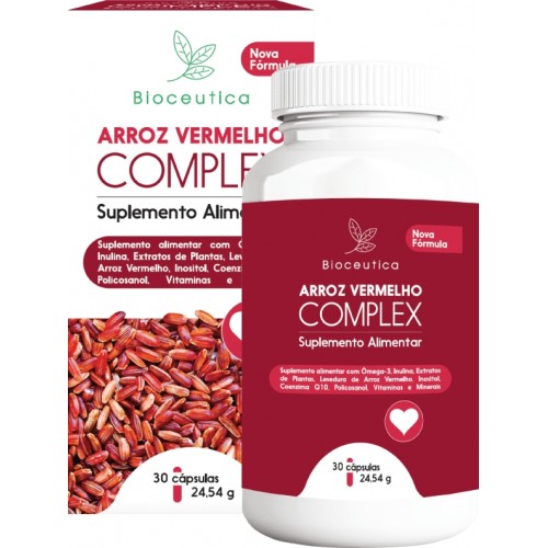 Bioceutica Arroz Vermelho Complex 30 cápsulas