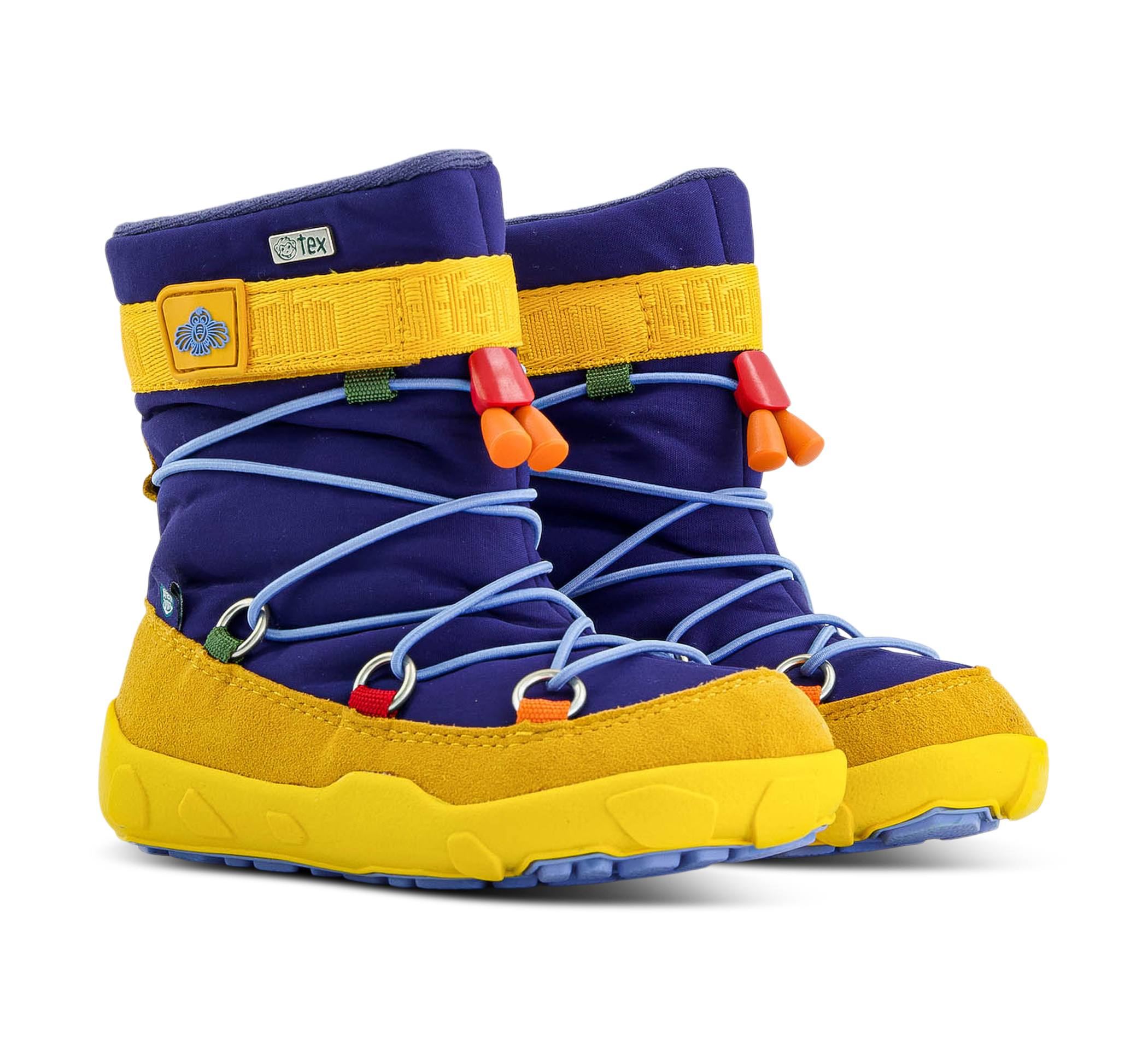 Affenzahn Schneestiefel Vegan Snowy blau