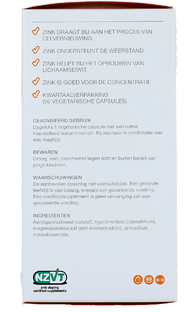 Virtuoos Zink Gold Capsules 90CP