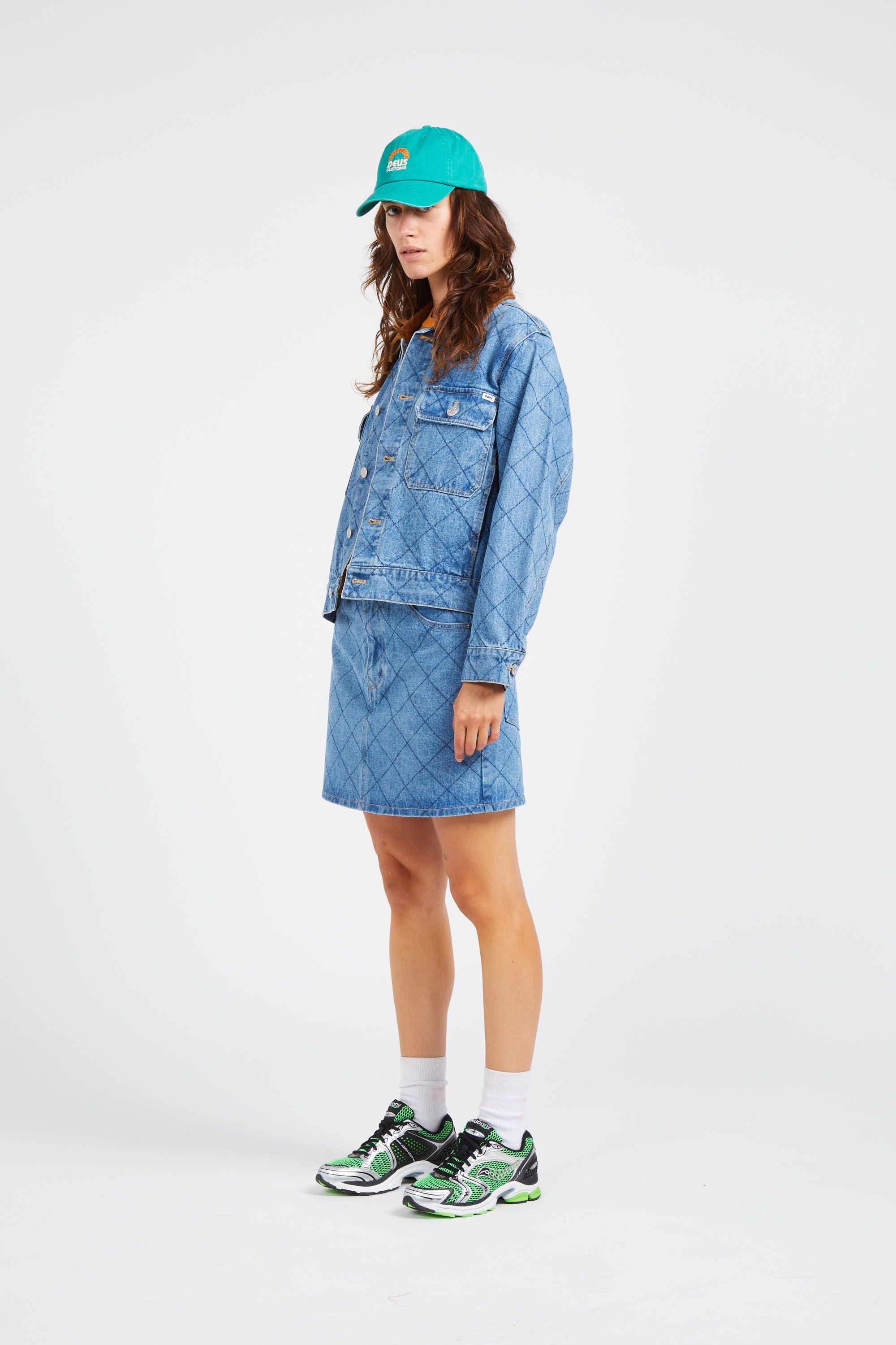 OBEY Veste ARIANA LIN LIGHT INDIGO Bleu