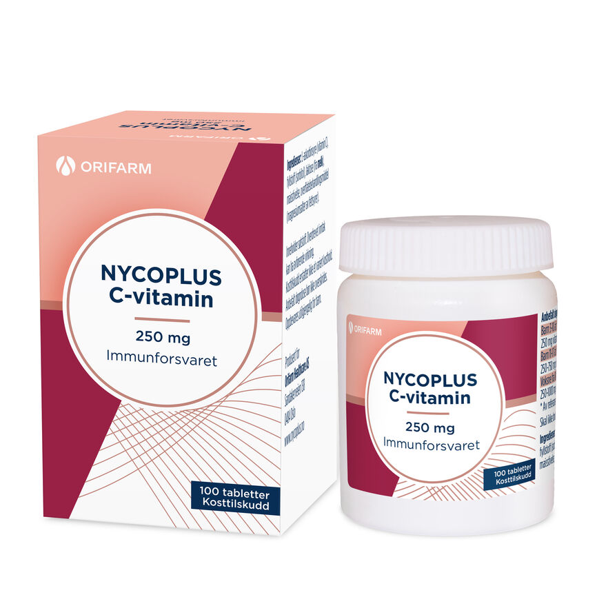 Nycoplus C-vitamin  tabletter 250 mg 100 tabletter