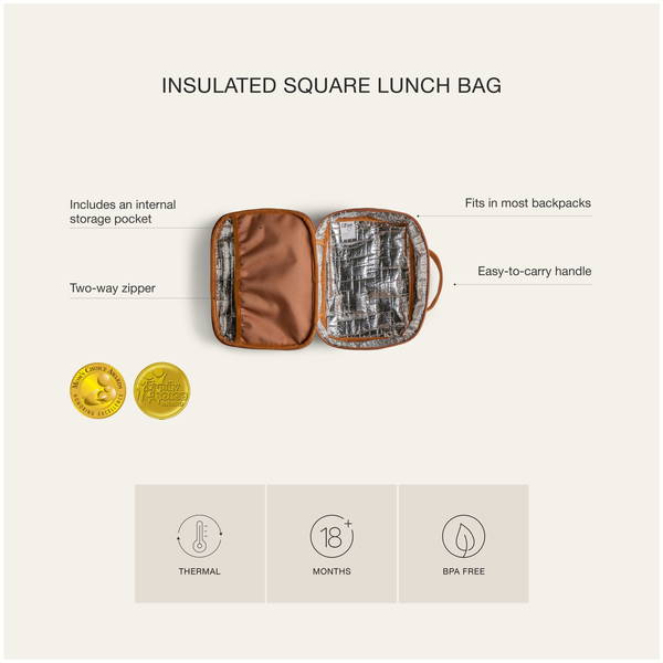 CitronCitron   isolierte Square Lunchbag Tiger