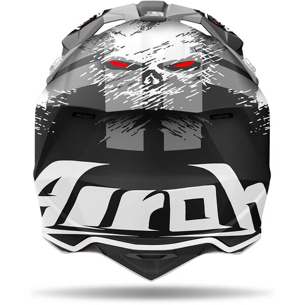 Airoh - Casque Wraaap Demon Blanc / Noir / Rouge