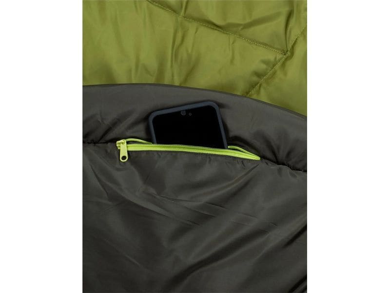 VAUDE Schlafsack Sioux 100 II SYN Polyester, Grün Kunstfaser-Schlafsack