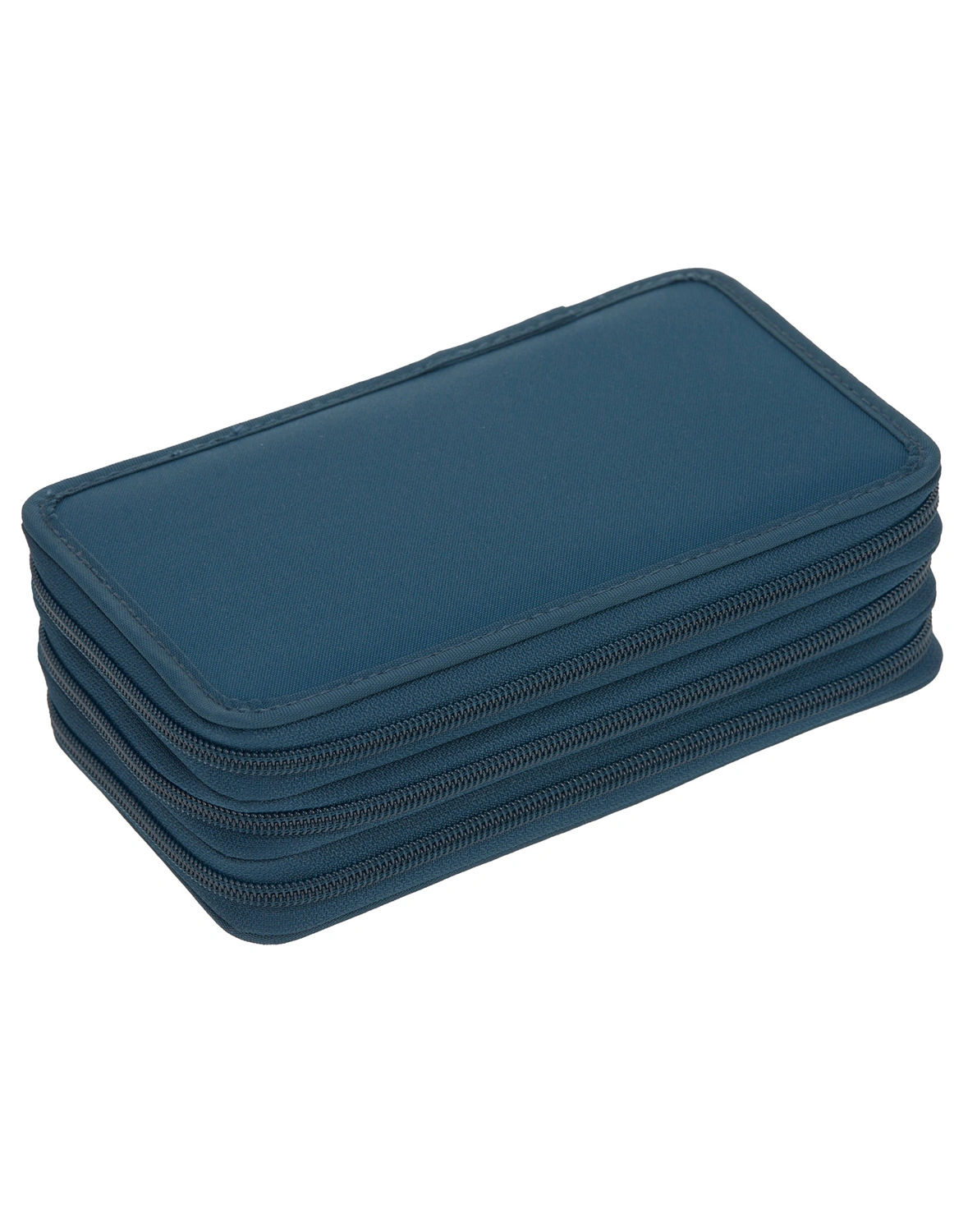 Federtasche TRIPLE UNIQUE mit Inhalt in navy