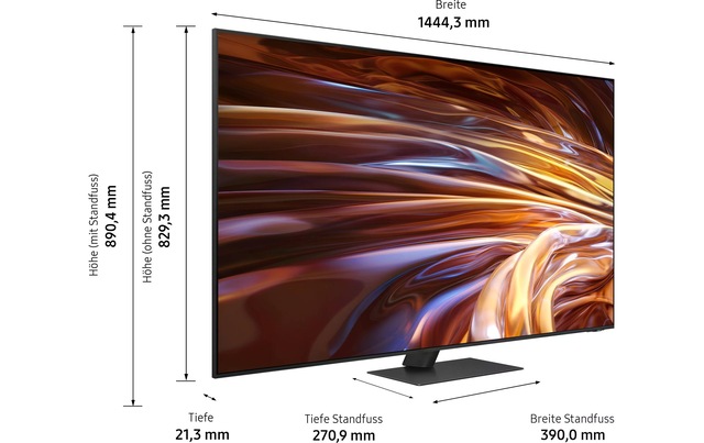 Samsung QLED-Fernseher »QE65QN95D ATXXN 65« 163 cm/65 ″