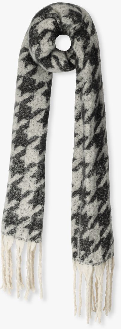 LIU JO zwarte liu jo sjaal jacquard scarf/shawl