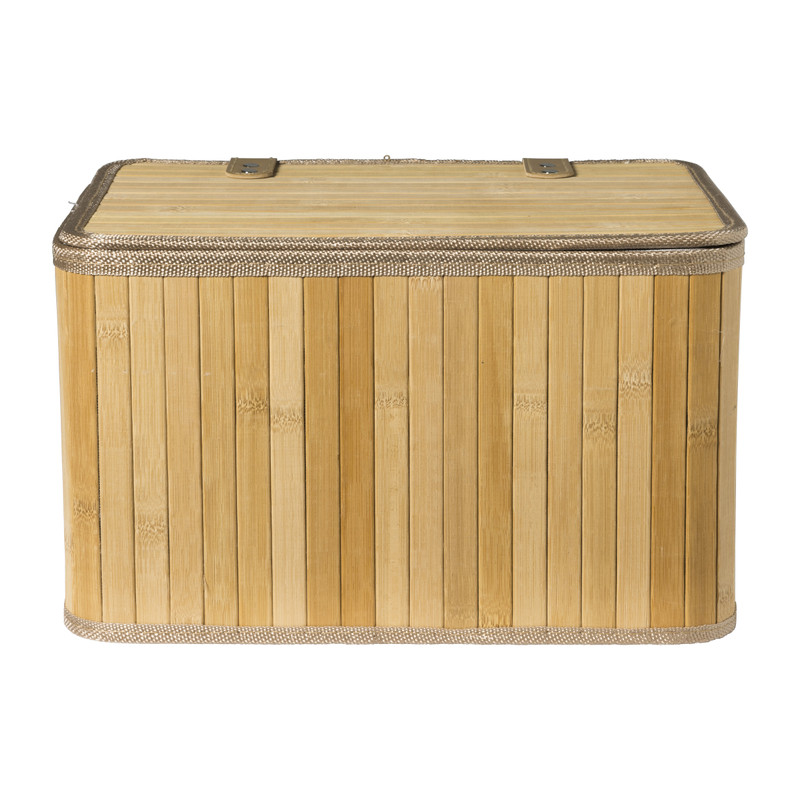 Opbergmand Oscar met deksel - set van 3