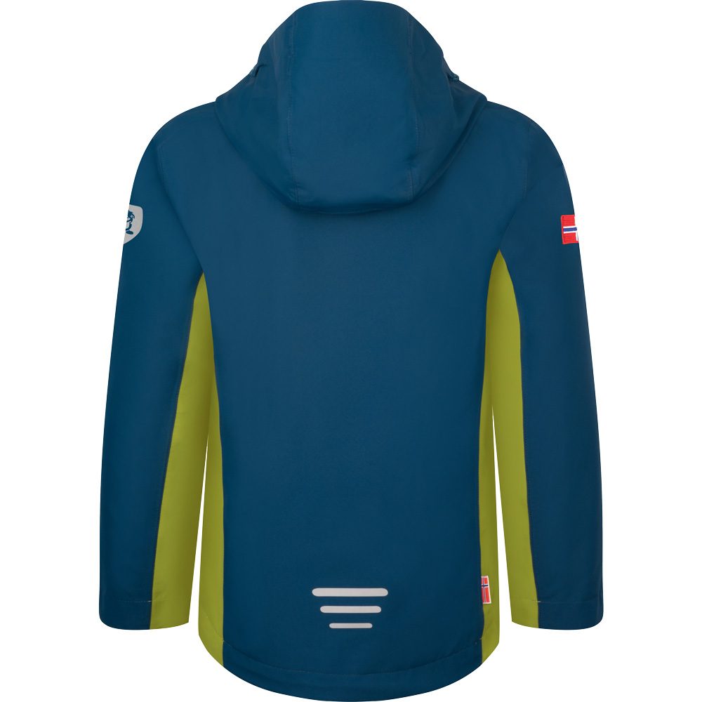 Trollkids Telemark Hardshelljacke Kinder pear green