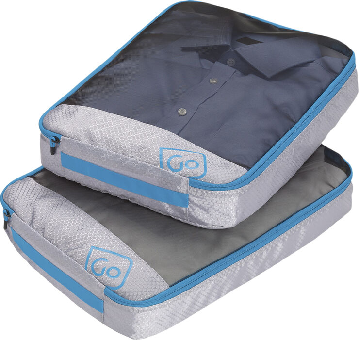 Go Travel Twin Packing Cubes Grey