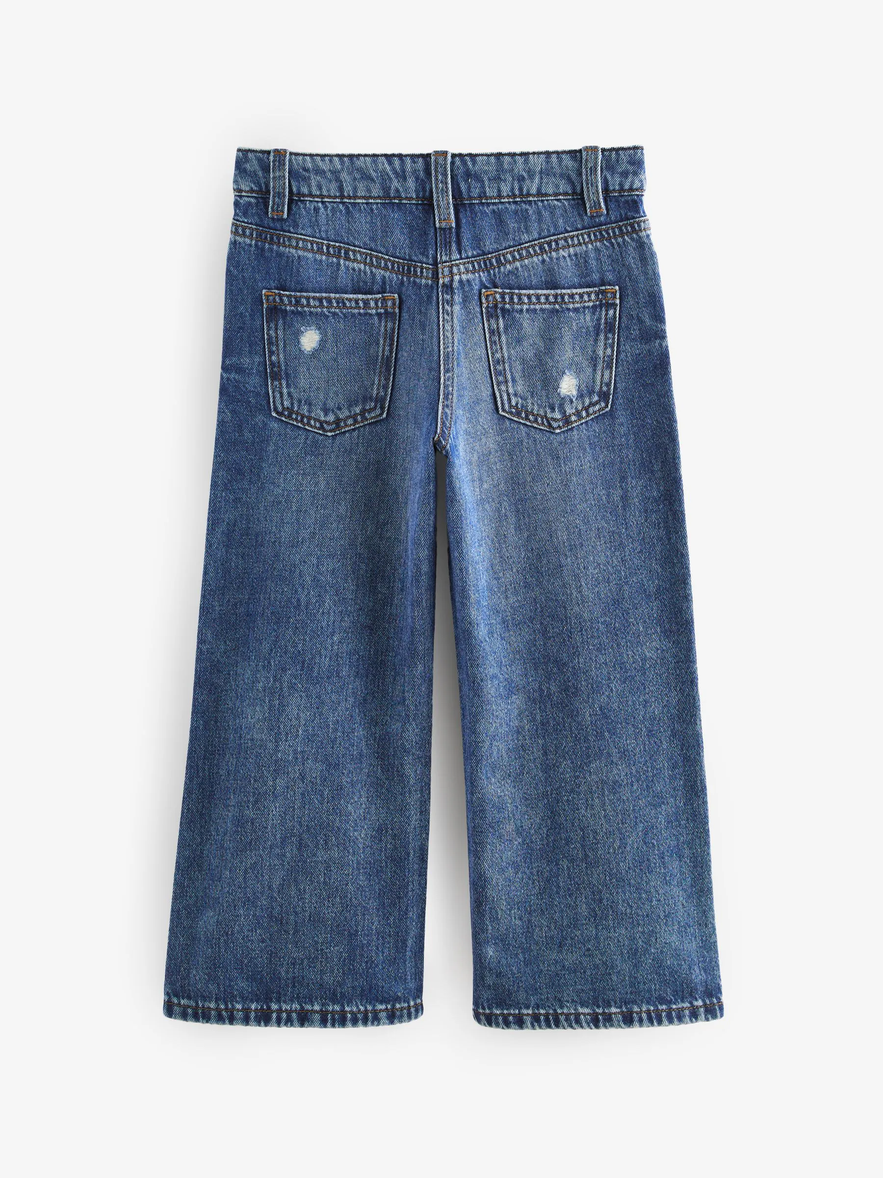 Donkere wassing - Jeans met wijde pijpen (3-16 jr)