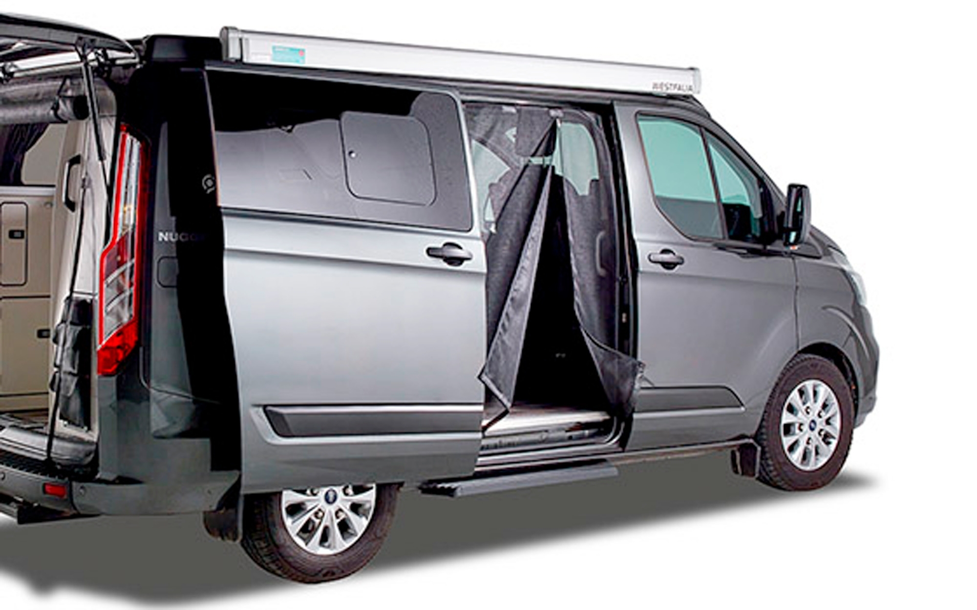 Mayr Planen VanQuito Moskitonetz Ford Transit ab 2014 Schiebetür standard