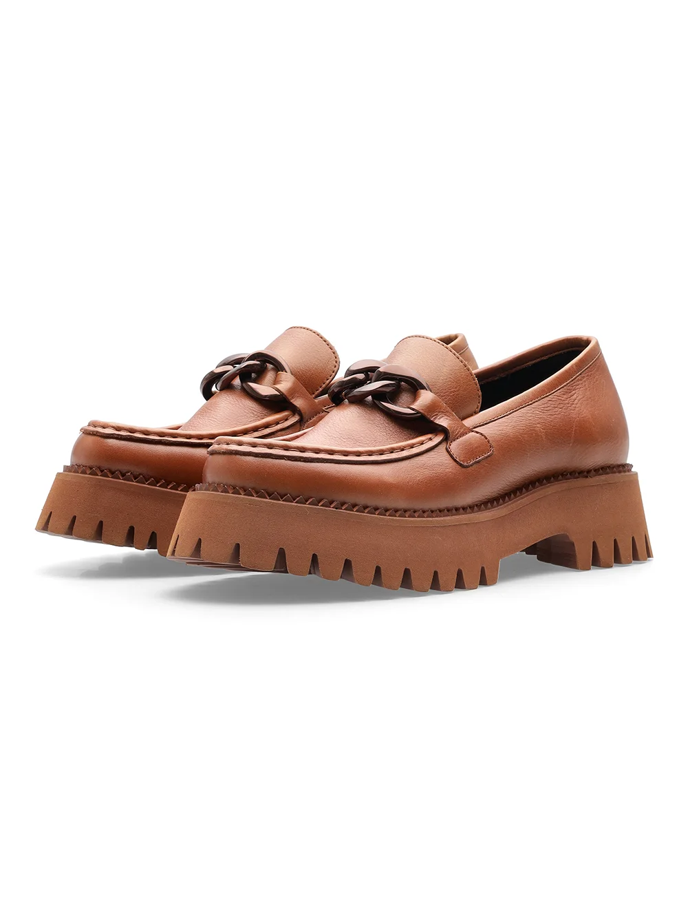 Slipper Amsterdam cognac
