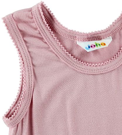 Joha Unterhemd - Bamboo - Pink m. Spitze
