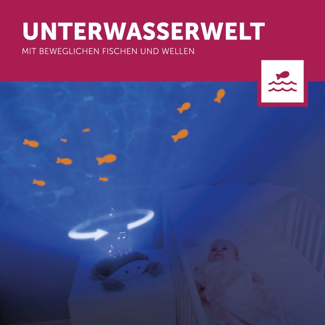 Meeresprojektor - Cody die Krabbe