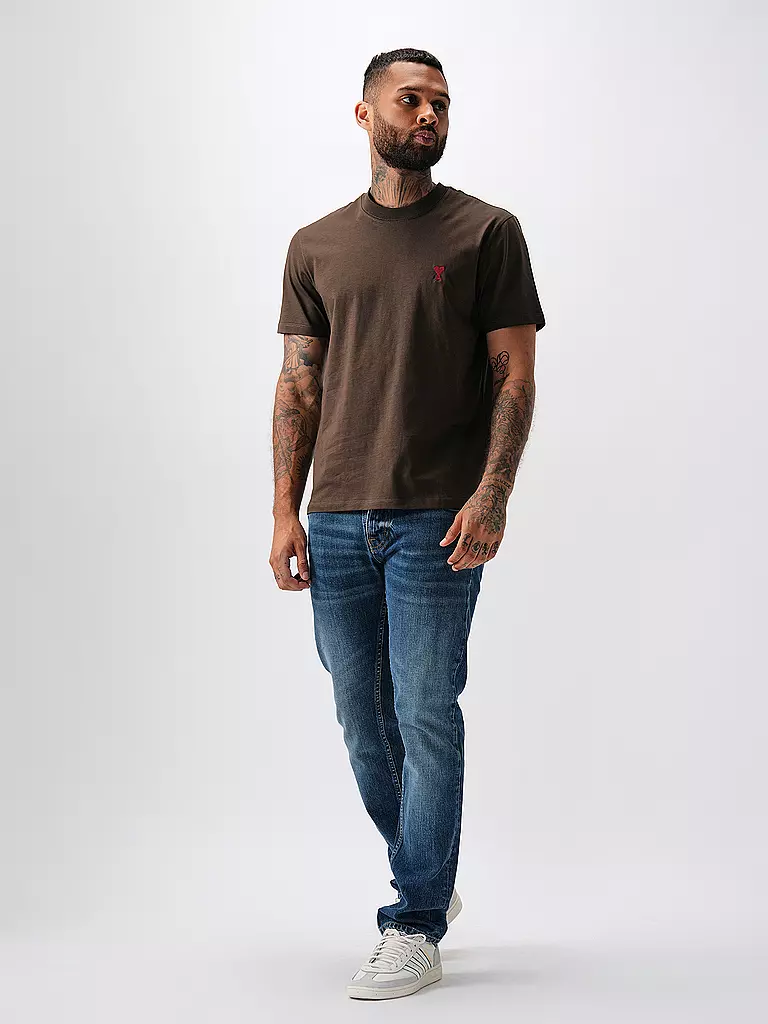 AMI PARIS T-Shirt  braun