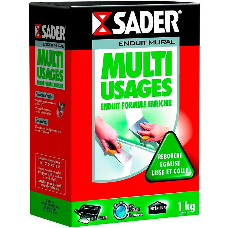 Enduits multi-usages - poudre - 1 Kg