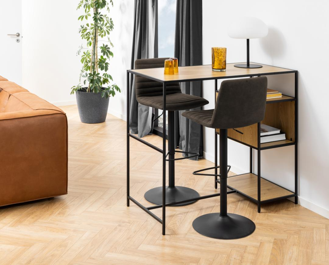 Barkruk Trofors Antraciet - set van 2