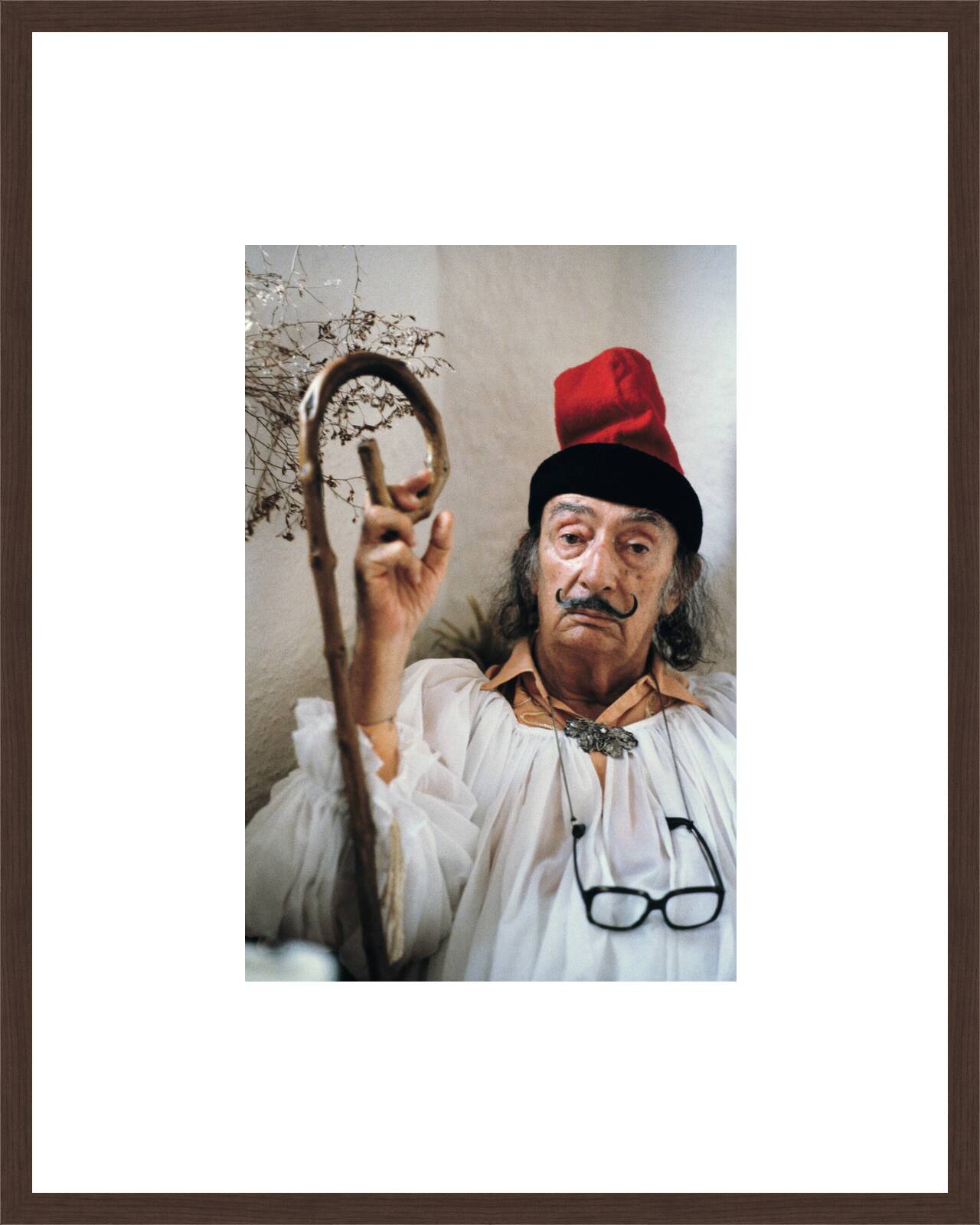 Salvador Dali, Cadaqués, Spanien 1979 by Robert Lebeck - Limited Edition. Edition of: 100. Signed.
