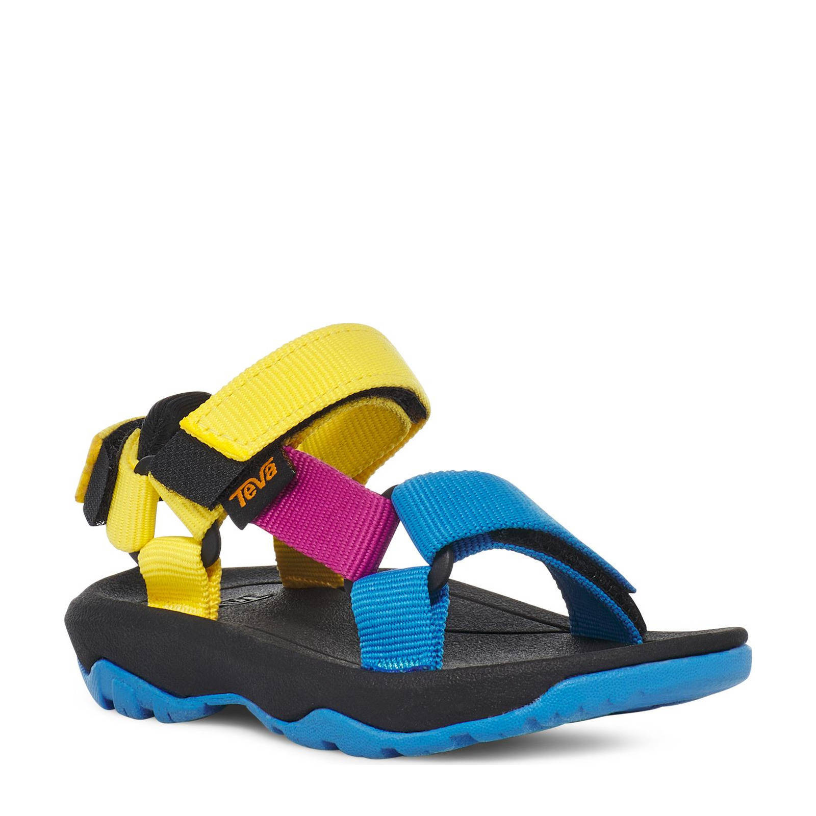 Teva sandalen geel/blauw/roze
