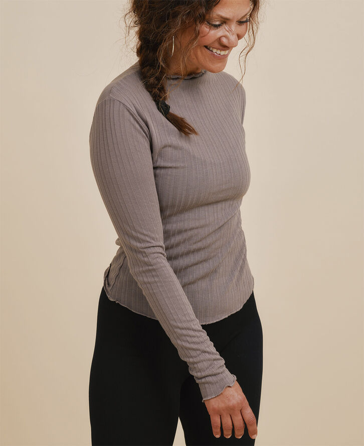 Cartel Copenhagen Powder Long-sleeve Top - Hazel Lysebrun