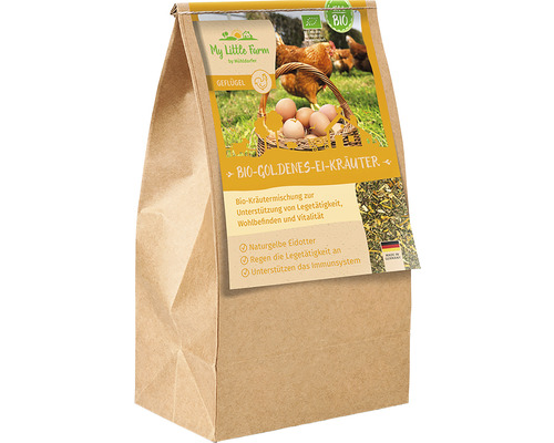 Pluimveevoer My Little Farm Biologische Gouden Ei Kruiden 300 g