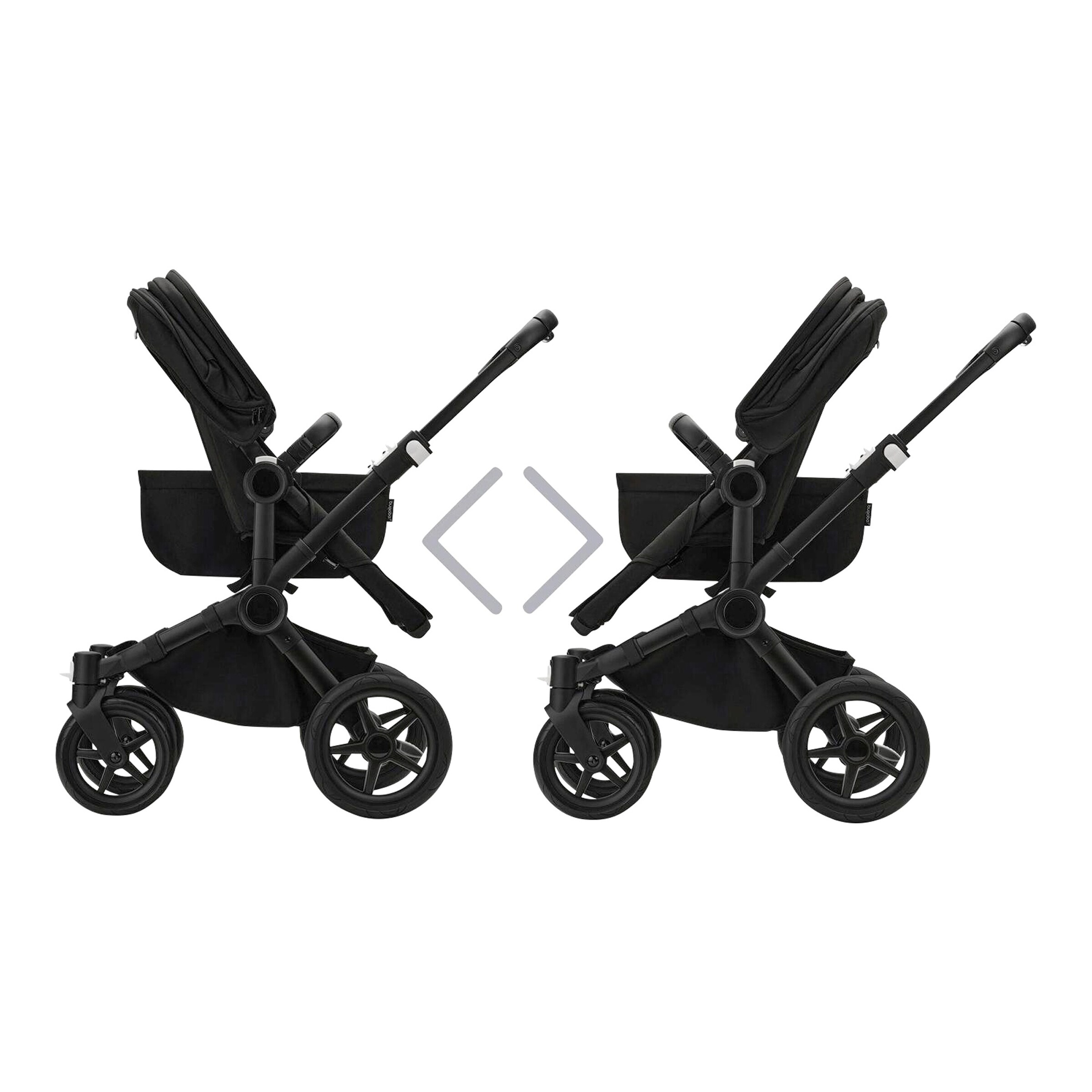 Bugaboo - DONKEY 5 Kombikinderwagen black / midnight black