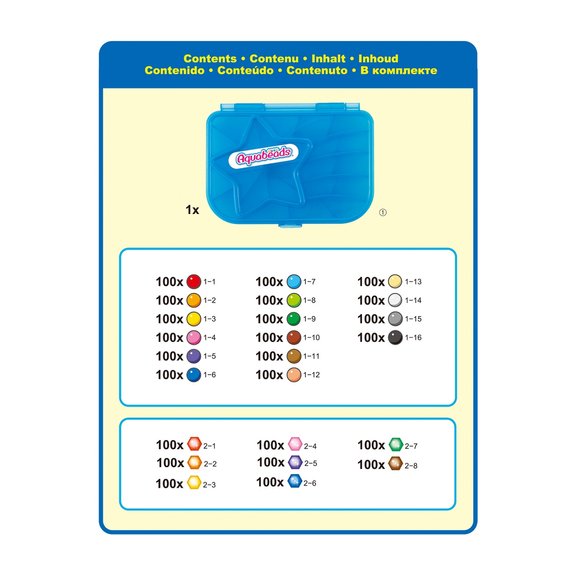 Mega recharge 2400 perles Aquabeads