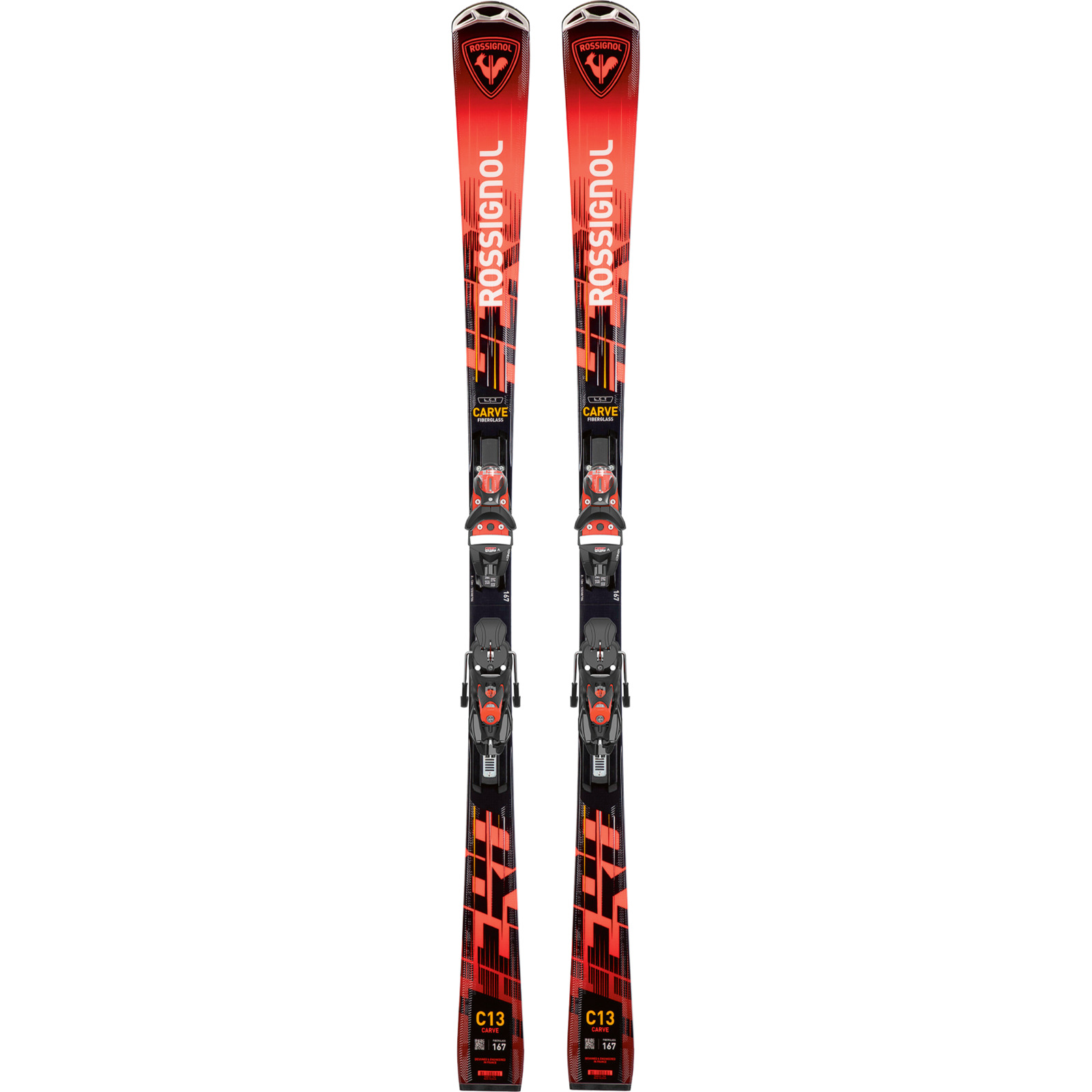 Ski-Set Rossignol Hero Carve Konect inkl. NX 12 K GW 157 cm
