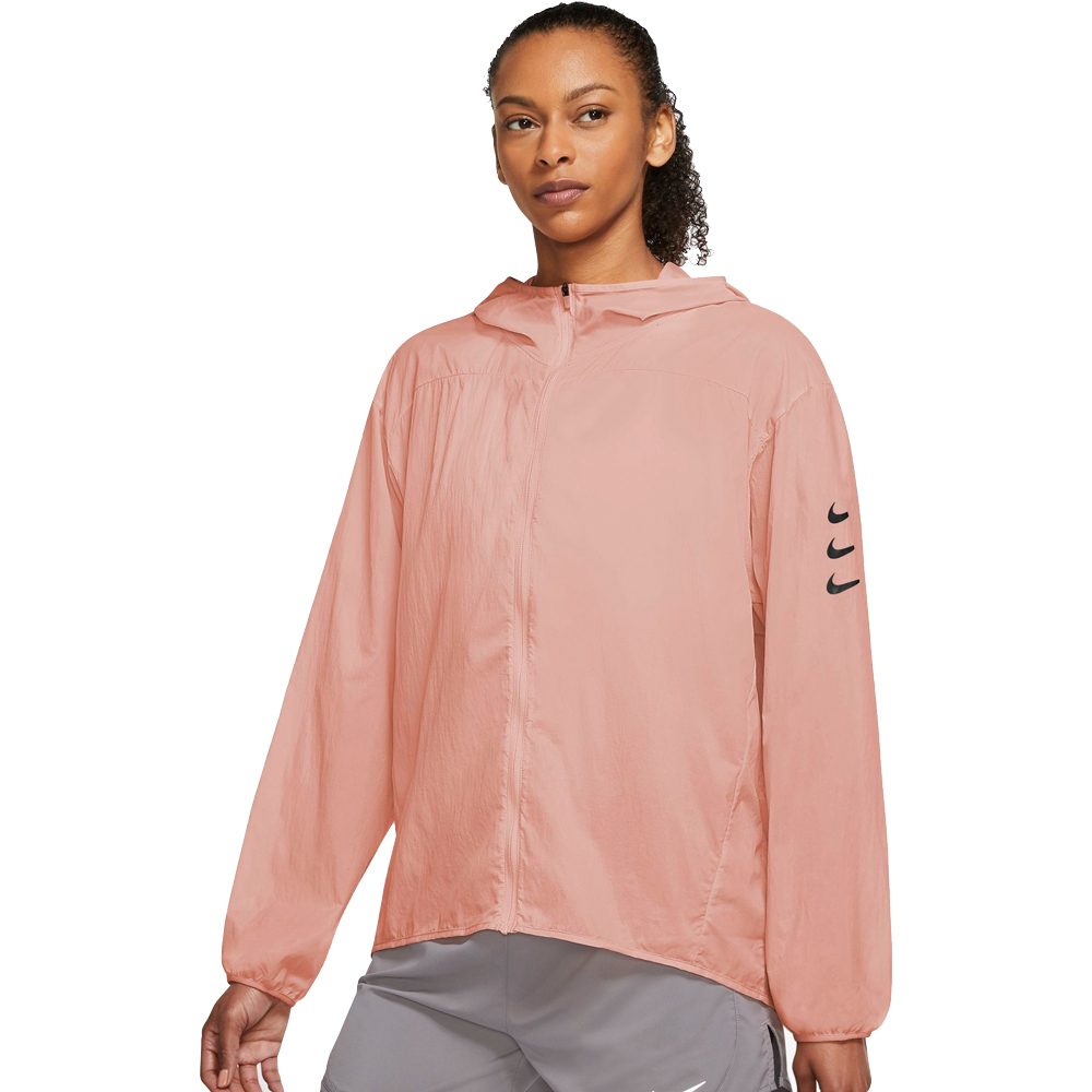 Nike Run Division Jacke Damen madder root