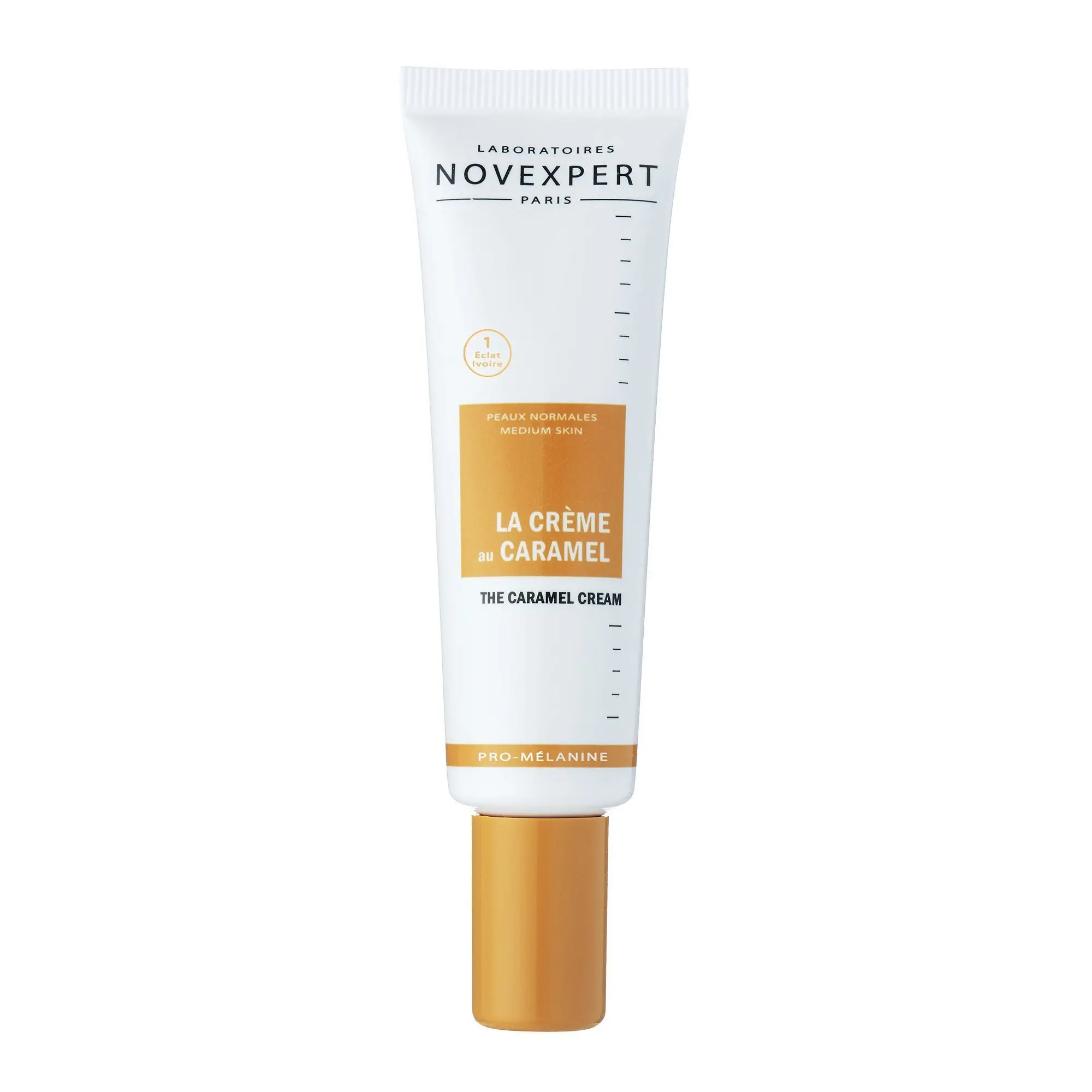 Novexpert - La Crème au Caramel Effet Bonne Mine & Teint Zéro Défaut- BB et CC Crèmes